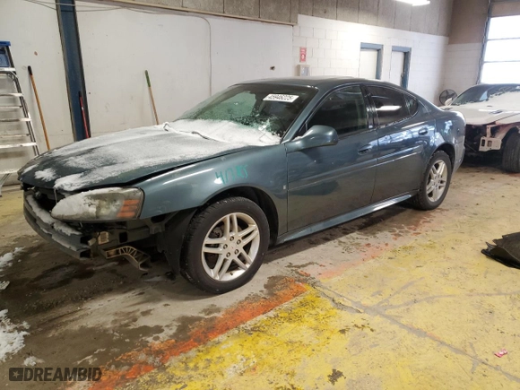 2007 Pontiac Grand Prix GT with VIN 2G2WR554271108356, listed as a Copart auction lot 45946225 with 222,851 mi miles and Salvage Title. Bid and sale history available at carsss.com. Image 1.