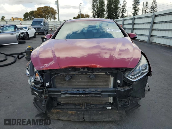 2018 Hyundai Sonata Limited with VIN 5NPE34AF2JH608341, listed as a Copart auction lot 50949365 with 52,815 mi miles and Salvage Title. Bid and sale history available at carsss.com. Image 5.