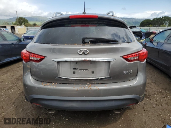 2011 Infiniti FX35 with VIN JN8AS1MW8BM732878, listed as a Copart auction lot 50667565 with 166,993 mi miles and Clean Title. Bid and sale history available at carsss.com. Image 6.