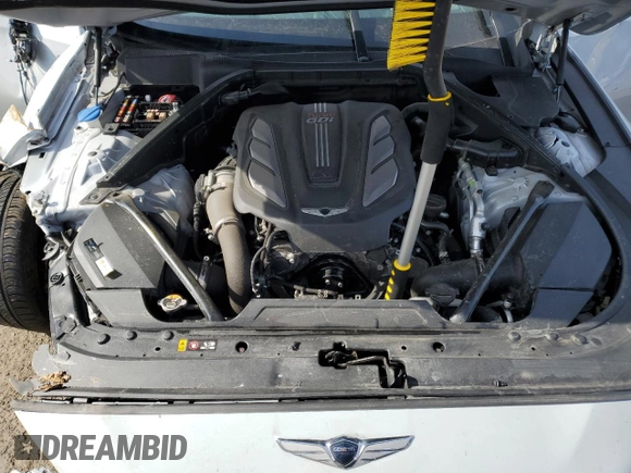 2020 Genesis G80 Sport with VIN KMTFN4JB8LU329692, listed as a Copart auction lot 45175985 with 32,410 mi miles and Salvage title. Bid and sale history available at DreamBid. Image 11.