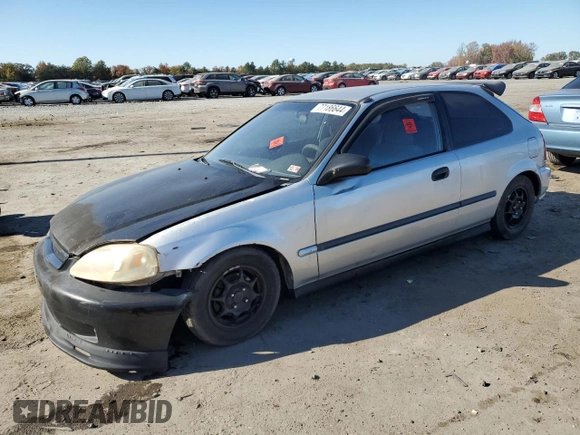 1998 Honda Civic CX with VIN 2HGEJ6325WH112575, listed as a Copart auction lot 77186644 with 147,976 mi miles and Salvage Title. Bid and sale history available at carsss.com. Image 1.