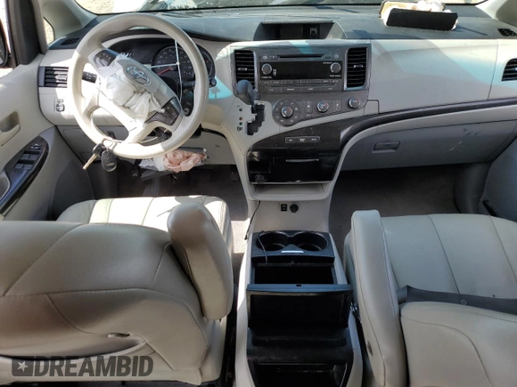 2011 Toyota Sienna LE AAS with VIN 5TDKK3DC8BS099367, listed as a Copart auction lot 56113655 with 182,851 mi miles and Salvage title. Bid and sale history available at DreamBid. Image 8.