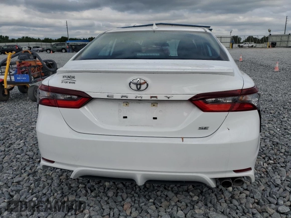 2024 Toyota Camry SE with VIN 4T1G11AK2RU862056, listed as a Copart auction lot 51670125 with 26,724 mi miles and Salvage Title. Bid and sale history available at carsss.com. Image 6.