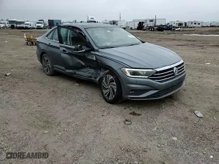 2021 Volkswagen Jetta SEL Premium with VIN 3VWG57BU3MM048410, listed as a Copart auction lot 43767335 with 68,803 mi miles and Salvage Title. Bid and sale history available at carsss.com. Image 10.