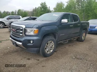2019 GMC Canyon 4WD SLT z VIN 1GTP6DE13K1182635, wystawiony jako Copart lot #60255185 z przebiegiem 231 221 mil mil oraz Czysty tytuł • Clean title. Historia ofert i sprzedaży dostępna na DreamBid. Obrazek 1.