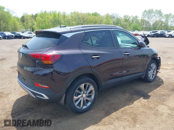 2021 Buick Encore GX Select with VIN KL4MMDSL3MB090477, listed as a IAAI auction lot 42168304 with 46,132 mi miles and . Bid and sale history available at DreamBid. Image 4.