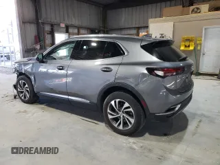 2022 Buick Envision Essence with VIN LRBFZPR45ND016319, listed as a Copart auction lot 80863234 with 47,493 mi miles and Salvage Title. Bid and sale history available at carsss.com. Image 2.