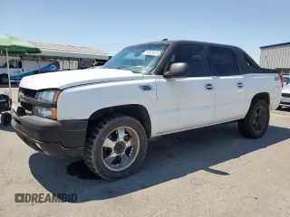 2004 Chevrolet Avalanche Z71 with VIN 3GNEK12T94G149173, listed as a Copart auction lot 64829925 with Not provided miles and Salvage title. Bid and sale history available at DreamBid. Image 1.