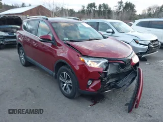 2018 Toyota RAV4 XLE with VIN 2T3WFREV3JW410080, listed as a IAAI auction lot 41329166 with 94,312 mi miles. Bid and sale history available at carsss.com. Image 1.