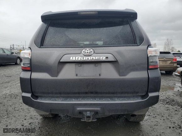 2019 Toyota 4Runner SR5 with VIN JTEBU5JR0K5614099, listed as a Copart auction lot 48896605 with 106,919 mi miles and Salvage Title. Bid and sale history available at carsss.com. Image 6.