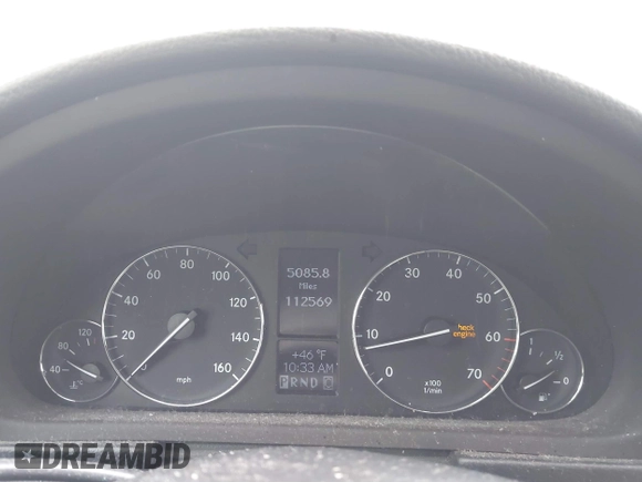 2005 Mercedes-Benz C 240 with VIN WDBRF81J95F703336, listed as a IAAI auction lot 41479955 with 112,569 mi miles and . Bid and sale history available at DreamBid. Image 7.