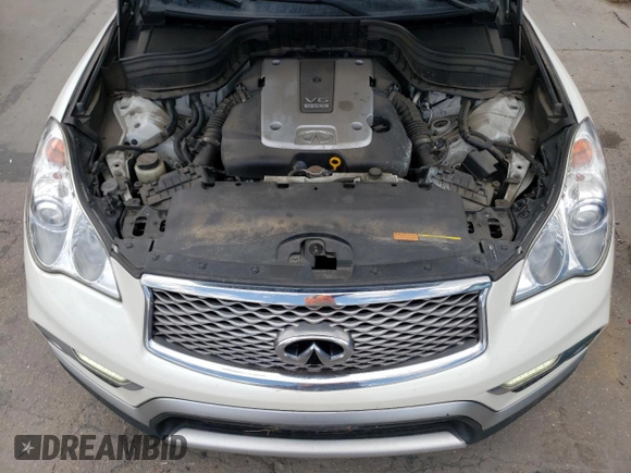 2016 Infiniti QX50 with VIN JN1BJ0RR5GM271245, listed as a Copart auction lot 52496854 with 128,679 mi miles and Salvage Title. Bid and sale history available at carsss.com. Image 12.