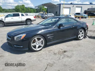 2015 Mercedes-Benz SL SL 400 z VIN WDDJK6FAXFF034931, wystawiony jako Copart lot #54740885 z przebiegiem 48 187 mil mil oraz Szkoda całkowita • Salvage title. Historia ofert i sprzedaży dostępna na DreamBid. Obrazek 1.