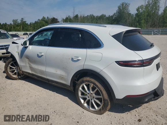 2022 Porsche Cayenne E-Hybrid with VIN WP1AE2AYXNDA26111, listed as a Copart auction lot 59268574 with Not provided miles and Salvage title. Bid and sale history available at DreamBid. Image 2.