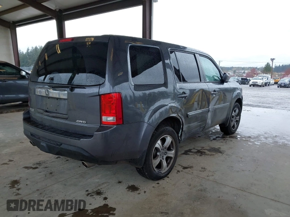 2015 Honda Pilot EX-L with VIN 5FNYF4H50FB030652, listed as a IAAI auction lot 41937401 with 91,429 mi miles and . Bid and sale history available at carsss.com. Image 4.