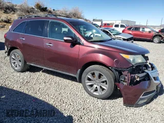 2013 Acura MDX Advance Pkg with VIN 2HNYD2H69DH502903, listed as a Copart auction lot 45979175 with 141,965 mi miles and Salvage Title. Bid and sale history available at carsss.com. Image 4.