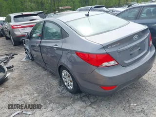 2016 Hyundai Accent SE z VIN KMHCT4AE0GU150548, wystawiony jako IAAI lot #42031911 z przebiegiem 134 916 mil mil oraz . Historia ofert i sprzedaży dostępna na DreamBid. Obrazek 3.