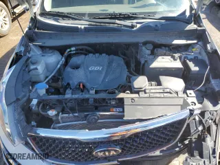 2014 Kia Sportage LX with VIN KNDPBCAC0E7636368, listed as a Copart auction lot 46801135 with 86,954 mi miles and Salvage Title. Bid and sale history available at carsss.com. Image 12.