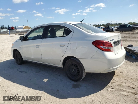 2019 Mitsubishi Mirage G4 ES with VIN ML32F3FJ4KHF14422, listed as a Copart auction lot 47749204 with 122,336 mi miles and Salvage Title. Bid and sale history available at carsss.com. Image 2.