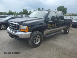 2000 Ford F-350 XL with VIN 1FTSW31S9YEC29218, listed as a Copart auction lot 62719075 with 219,327 mi miles and Salvage title. Bid and sale history available at DreamBid. Image 1.