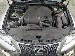 2015 Lexus IS 250 with VIN JTHCF1D26F5025475, listed as a Copart auction lot 83206504 with 108,246 mi miles and Salvage title. Bid and sale history available at DreamBid. Image 11.