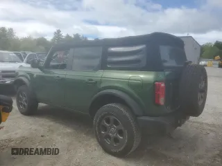 2022 Ford Bronco with VIN 1FMDE5BH8NLB01419, listed as a Copart auction lot 58089485 with 70,401 mi miles and Salvage title. Bid and sale history available at DreamBid. Image 2.