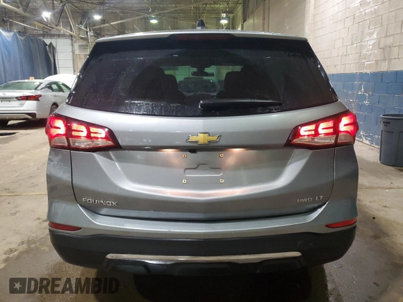 2023 Chevrolet Equinox LT with VIN 3GNAXUEG6PL271503, listed as a Copart auction lot 46816155 with 51,047 mi miles and Non Repairable. Bid and sale history available at DreamBid. Image 6.