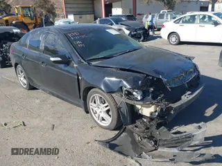 2008 Acura TL with VIN 19UUA66208A044355, listed as a IAAI auction lot 41377578 with 197,863 mi miles. Bid and sale history available at carsss.com. Image 1.