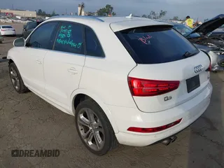 2017 Audi Q3 Premium Plus with VIN WA1JCCFS2HR017731, listed as a IAAI auction lot 42712120 with 89,741 mi miles and . Bid and sale history available at DreamBid. Image 3.