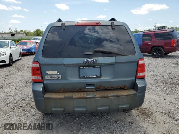 2012 Ford Escape XLT with VIN 1FMCU0D70CKC15164, listed as a Copart auction lot 61940145 with 269,356 mi miles and Clean title. Bid and sale history available at DreamBid. Image 6.