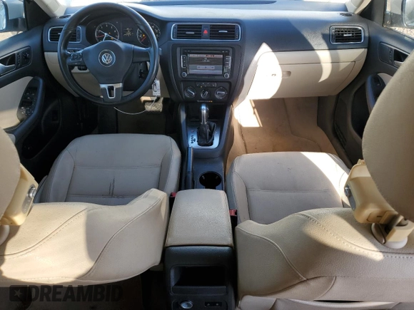 2012 Volkswagen Jetta Sedan SE w/Convenience & Sunroof with VIN 3VWDX7AJ5CM415567, listed as a Copart auction lot 52119565 with 117,237 mi miles and Salvage Title. Bid and sale history available at carsss.com. Image 8.