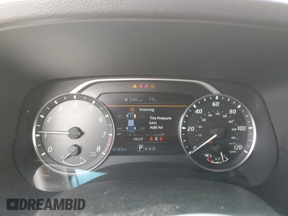 2024 Nissan Frontier SV with VIN 1N6ED1FJ0RN617797, listed as a Copart auction lot 54576125 with 9,183 mi miles and Salvage title. Bid and sale history available at DreamBid. Image 9.