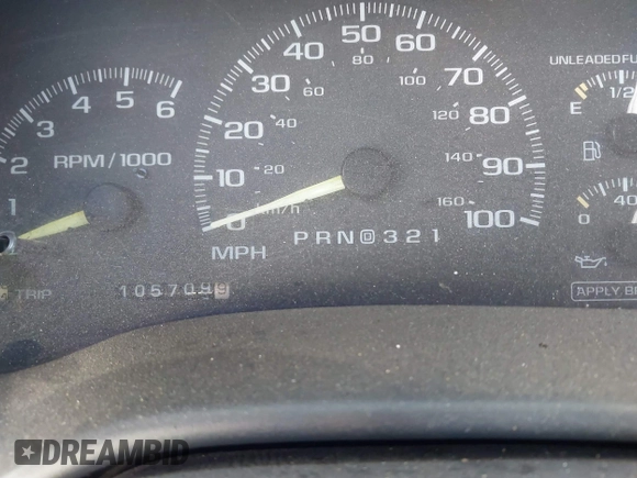 1998 Chevrolet Silverado 1500 with VIN 2GCEC19R6W1108849, listed as a IAAI auction lot 41249475 with 105,709 mi miles and . Bid and sale history available at DreamBid. Image 7.