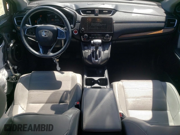 2017 Honda CR-V Touring with VIN 2HKRW2H96HH612495, listed as a Copart auction lot 54195655 with 66,968 mi miles and Salvage Title. Bid and sale history available at DreamBid. Image 8.