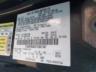 2015 Ford Mustang V6 with VIN 1FA6P8AM3F5361567, listed as a IAAI auction lot 41848483 with 89,257 mi miles and . Bid and sale history available at DreamBid. Image 9.