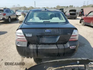 2008 Ford Taurus SEL with VIN 1FAHP24W48G113208, listed as a Copart auction lot 75126874 with 124,751 mi miles and Salvage Title. Bid and sale history available at carsss.com. Image 6.