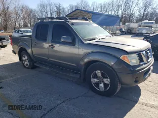 2005 Nissan Frontier LE z VIN 1N6AD07U85C447101, wystawiony jako Copart lot #42063795 z przebiegiem 249 884 mil mil oraz Szkoda całkowita • Salvage title. Historia ofert i sprzedaży dostępna na DreamBid. Obrazek 4.