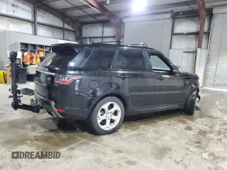 2018 Land Rover Range Rover Sport HSE with VIN SALWR2RV5JA408511, listed as a Copart auction lot 57718785 with 84,555 mi miles and Salvage title. Bid and sale history available at DreamBid. Image 3.