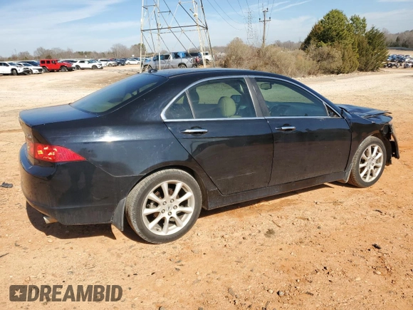 2007 Acura TSX Navi with VIN JH4CL96907C004488, listed as a Copart auction lot 43809055 with 139,395 mi miles and Salvage Title. Bid and sale history available at carsss.com. Image 3.