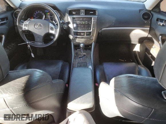 2012 Lexus IS 250 with VIN JTHCF5C25C5059458, listed as a Copart auction lot 86882084 with 114,518 mi miles and Salvage Title. Bid and sale history available at DreamBid. Image 8.