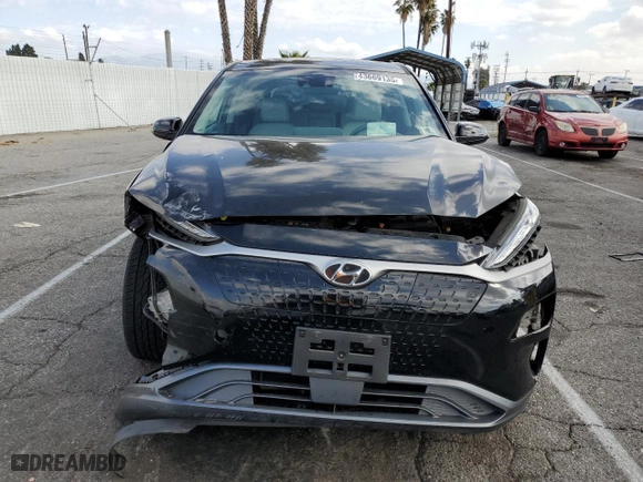 2019 Hyundai Kona Electric Ultimate with VIN KM8K53AG6KU022602, listed as a Copart auction lot 43669135 with 51,826 mi miles and Salvage Title. Bid and sale history available at carsss.com. Image 5.