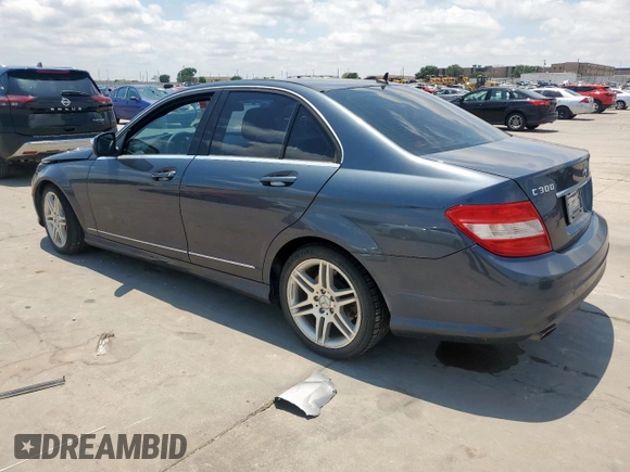 2008 Mercedes-Benz C 300 Sport with VIN WDDGF54X68R021353, listed as a Copart auction lot 58923055 with 143,179 mi miles and Salvage title. Bid and sale history available at DreamBid. Image 2.