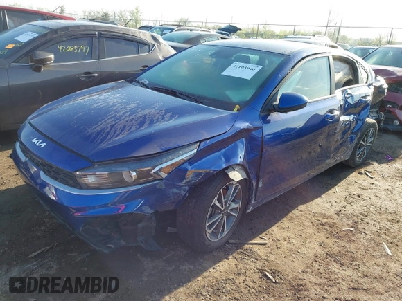 2023 Kia Forte LXS with VIN 3KPF24AD5PE518555, listed as a IAAI auction lot 42105940 with 37,923 mi miles. Bid and sale history available at carsss.com. Image 17.