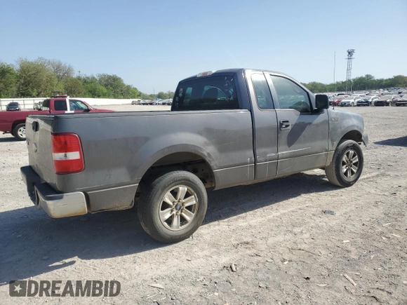 2008 Ford F-150 XL with VIN 1FTRF12228KD61904, listed as a Copart auction lot 52964945 with 167,453 mi miles and Salvage Title. Bid and sale history available at carsss.com. Image 3.