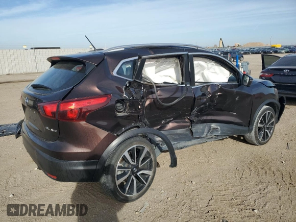 2017 Nissan Rogue Sport SL with VIN JN1BJ1CR3HW102233, listed as a Copart auction lot 49486785 with Not Provided miles and Salvage Title. Bid and sale history available at carsss.com. Image 3.