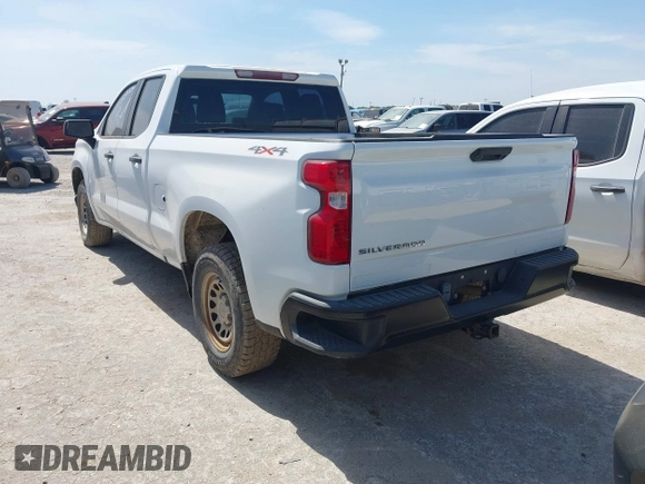 2020 Chevrolet Silverado 1500 Work Truck with VIN 1GCRYAEF3LZ178648, listed as a IAAI auction lot 42223791 with 69,287 mi miles and . Bid and sale history available at DreamBid. Image 3.