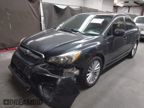 2014 Subaru Impreza Premium with VIN JF1GJAD65EH005774, listed as a IAAI auction lot 42282759 with 134,632 mi miles and . Bid and sale history available at DreamBid. Image 2.