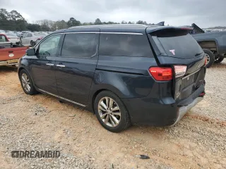 2016 Kia Sedona SX-L with VIN KNDME5C12G6118059, listed as a Copart auction lot 47723945 with 177,391 mi miles and Salvage Title. Bid and sale history available at carsss.com. Image 2.
