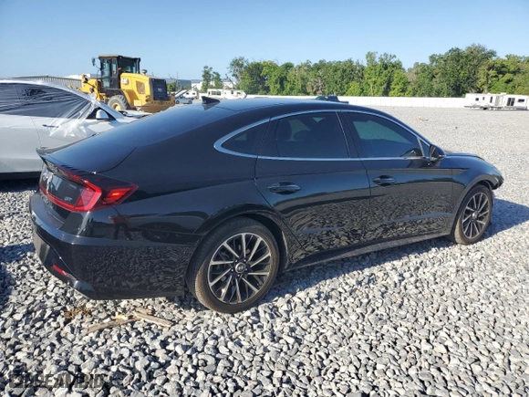 2020 Hyundai Sonata SEL Plus with VIN 5NPEJ4J28LH041218, listed as a Copart auction lot 52086085 with 83,203 mi miles and Non Repairable. Bid and sale history available at carsss.com. Image 3.