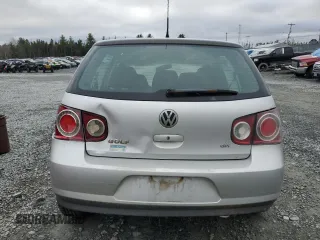 2008 Volkswagen Golf with VIN 9BWEL41J784031882, listed as a Copart auction lot 81255984 with 319,138 mi miles and Salvage title. Bid and sale history available at DreamBid. Image 6.